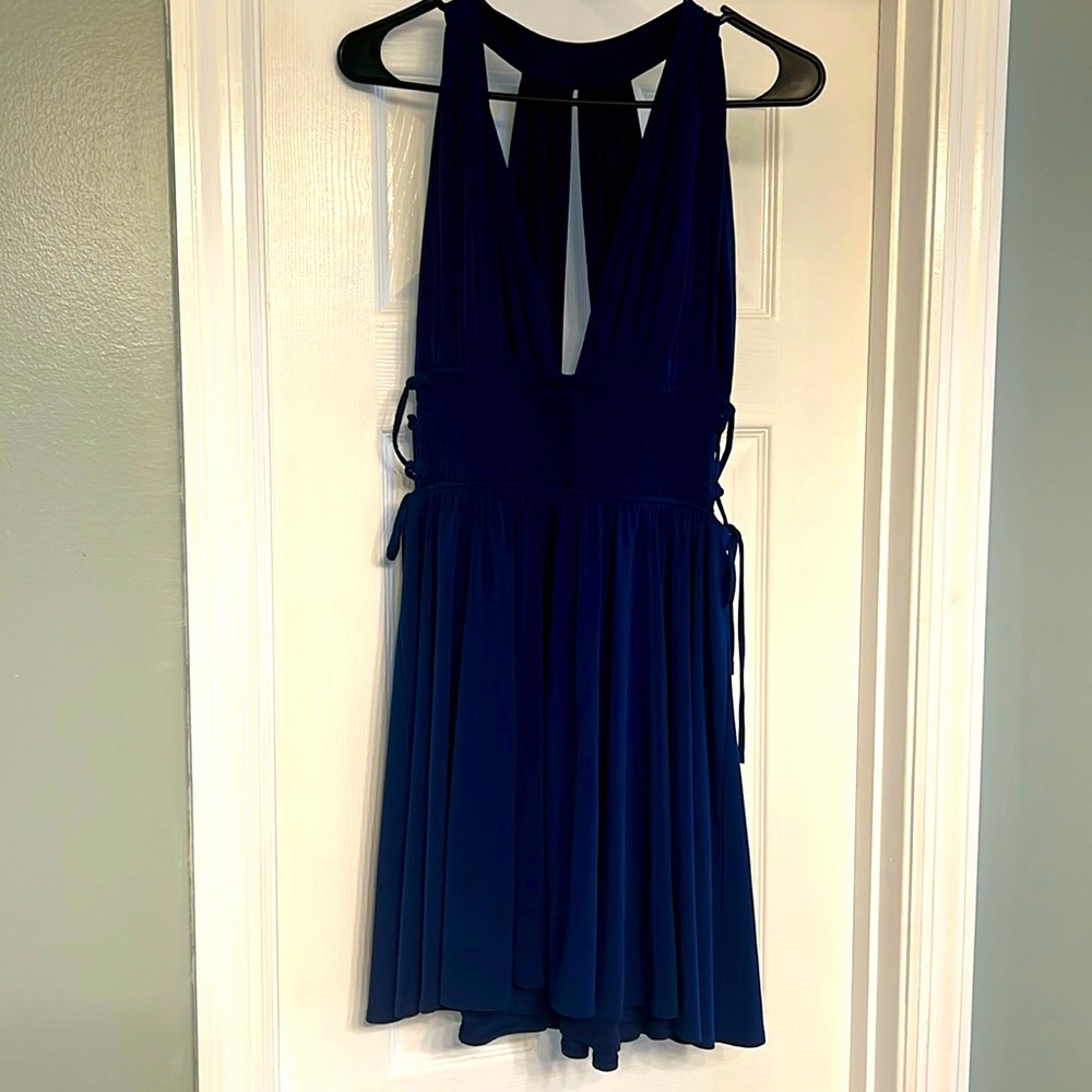 Express Navy Blue Dress